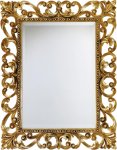 Зеркало Misty Аврора R.1076.PA.ZF col 142 (золото, прямоугольное)	