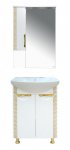 Комплект мебели Misty Престиж 60 L белый/золотая патина