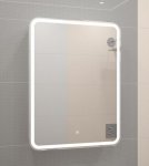 Зеркальный шкаф Misty Элиот LED 60x80 L с розеткой