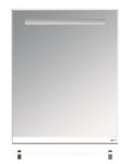 Зеркало Misty Джулия 60 белое White с полочкой