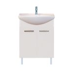 Тумба с раковиной Misty Джулия 65 белая White